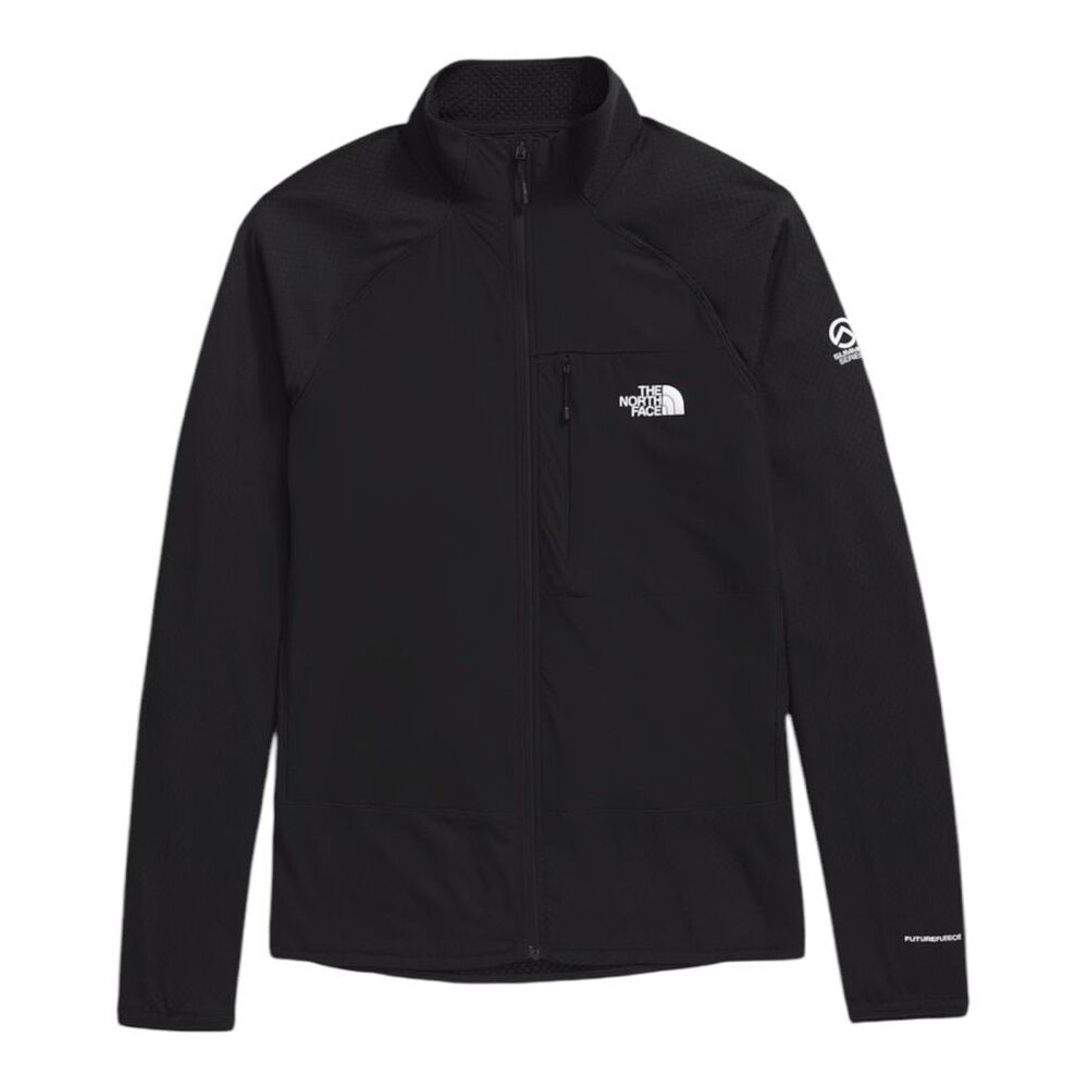 The North Face Mens Summit Series Zip Up Fleece Winter Rain Jacket Black Size XL